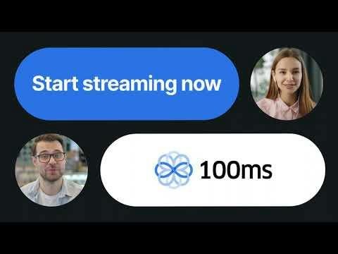 100ms Video SDK — live video conferencing integration