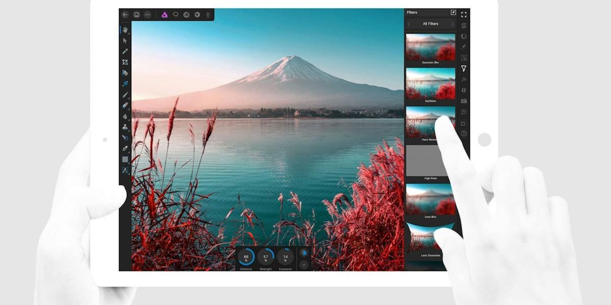Affinity Photo — RAW development and retouching workspace
