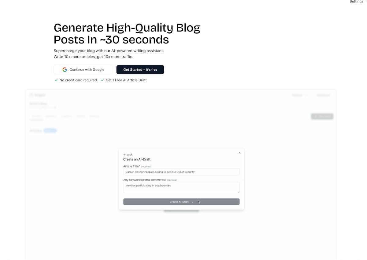 Blogkit — customizable blog built on Tailwind CSS
