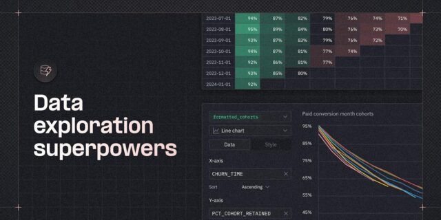 Hex — data notebook and app view