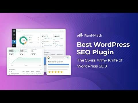 Rank Math — SEO analysis and schema settings screen