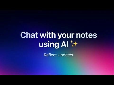 Reflect — networked notes with backlinks