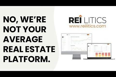 REI Litics — market and location data dashboard for real estate investors