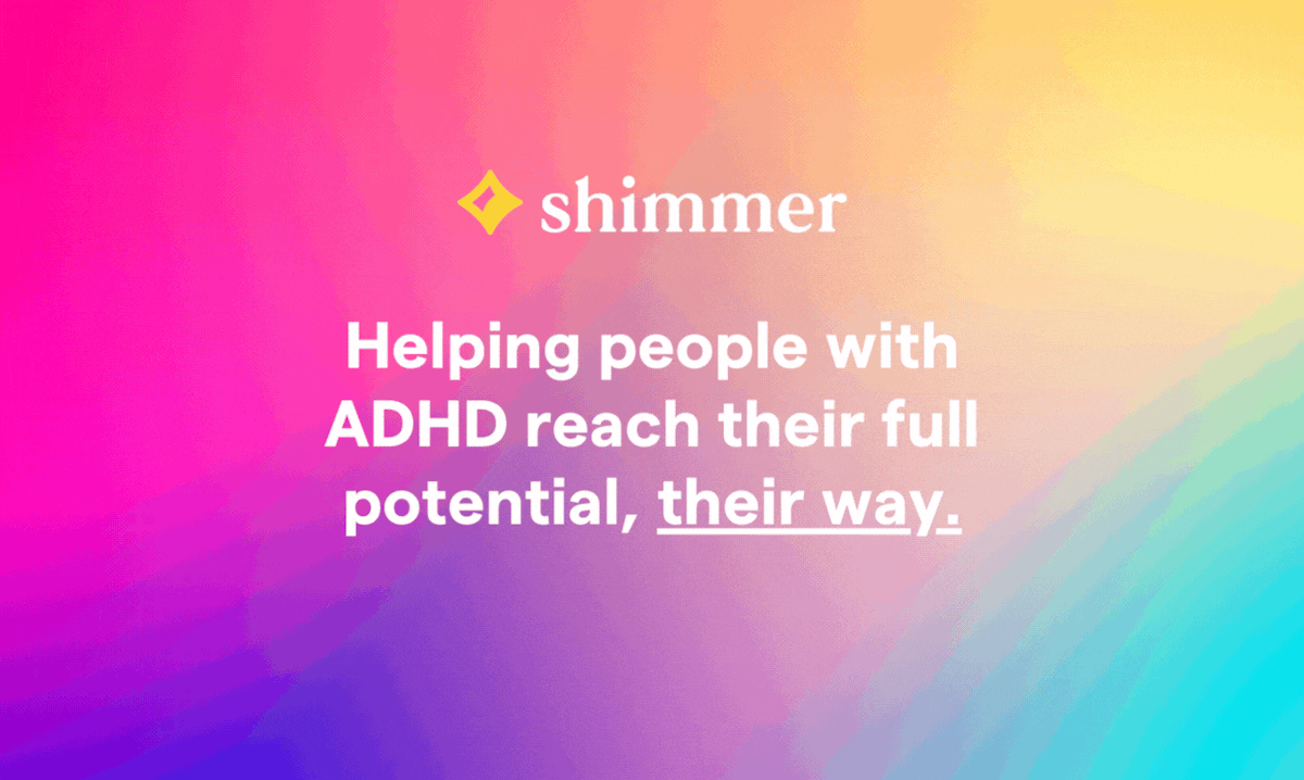 Shimmer ADHD — coaching session view