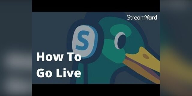 StreamYard — browser-based live streaming studio