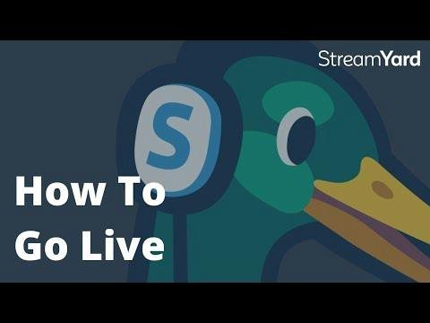 StreamYard — browser-based live streaming studio