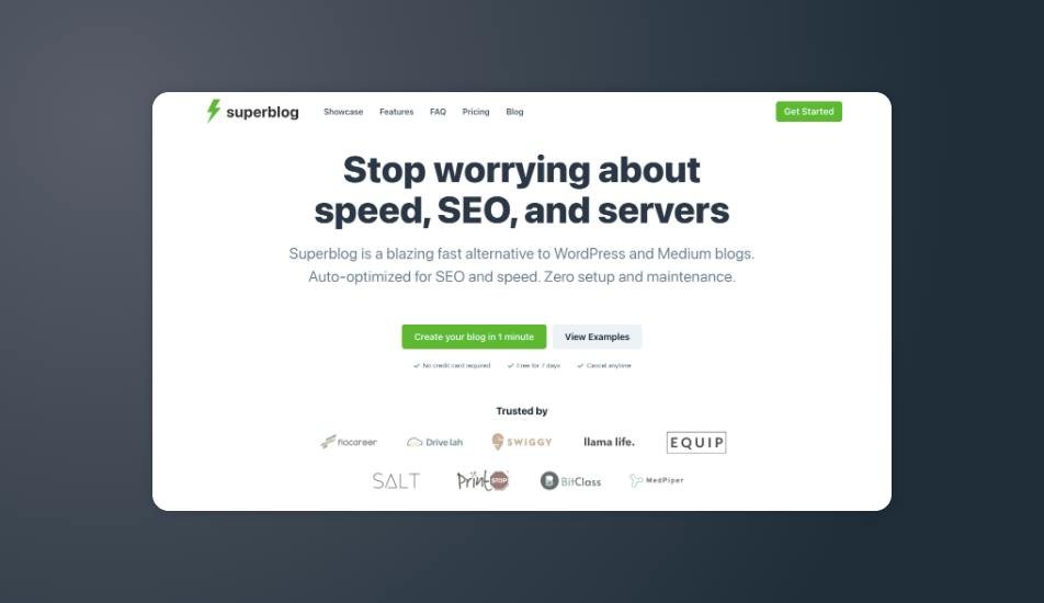 Superblog — SEO-optimized blog dashboard