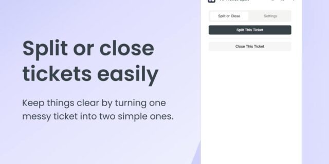 Zendesk — unified ticketing dashboard view