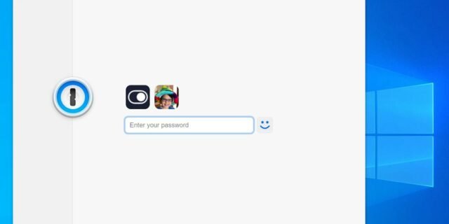 1Password — password vault dashboard