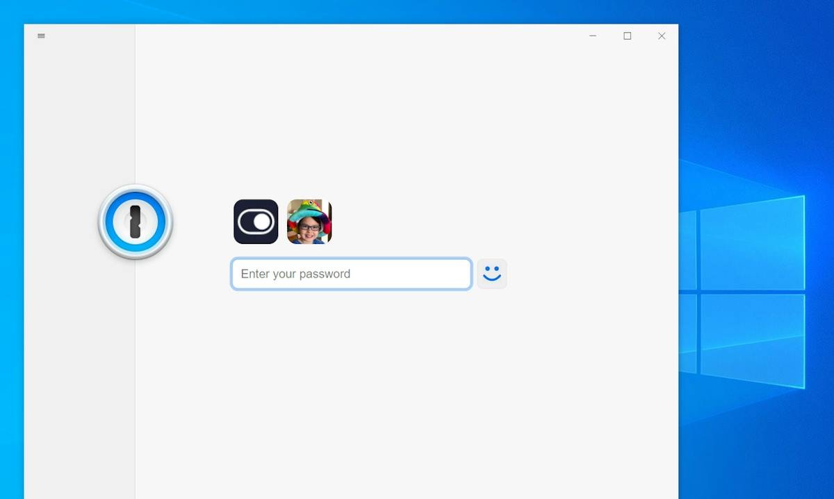 1Password — password vault dashboard