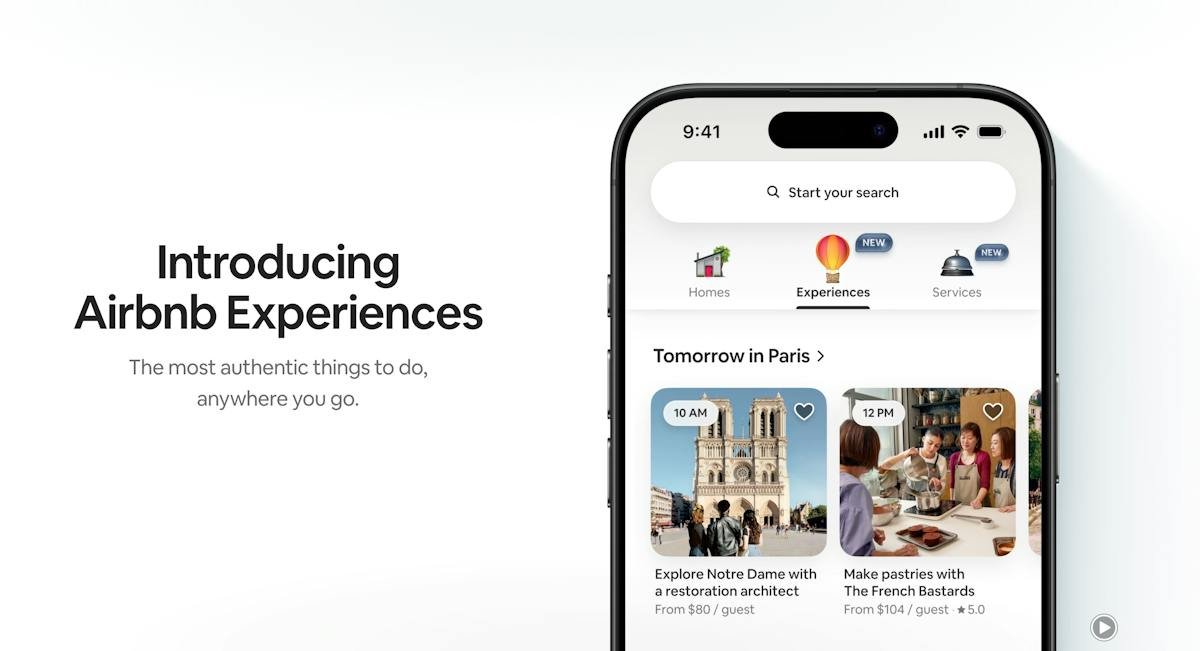 Airbnb — browsing private home listings