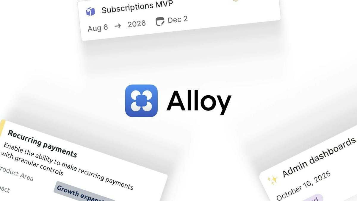 Alloy — live product page turned into an interactive prototype