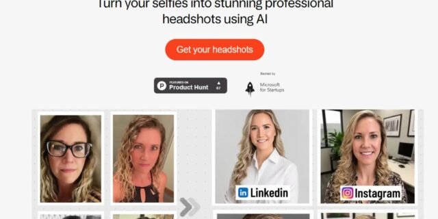 Alter AI — selfie turned into a professional headshot