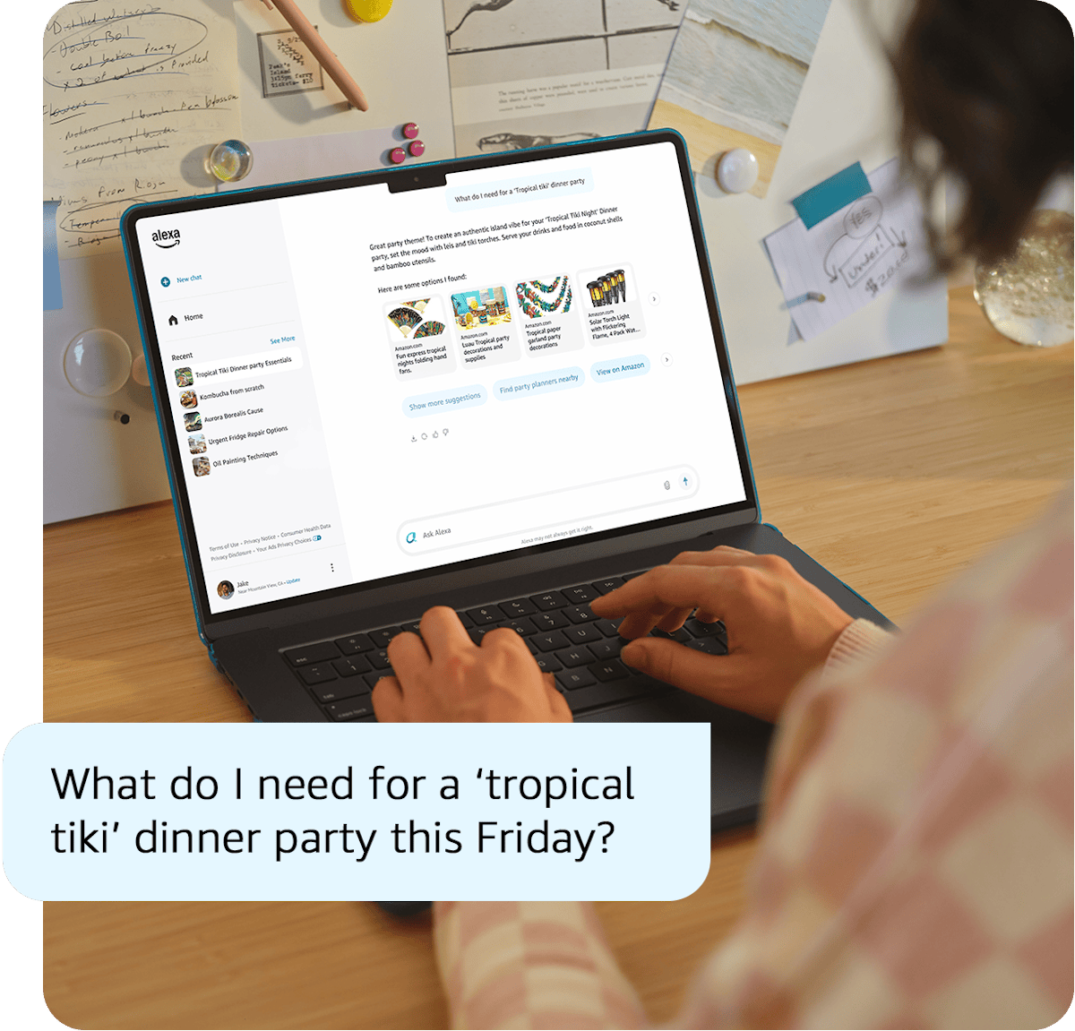 Amazon — product listings with pricing and delivery options