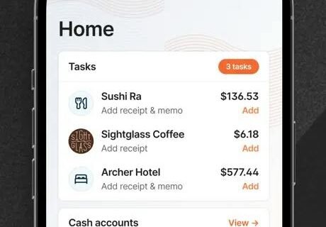 Brex — corporate card spend dashboard