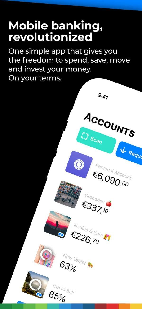 bunq — digital bank account app