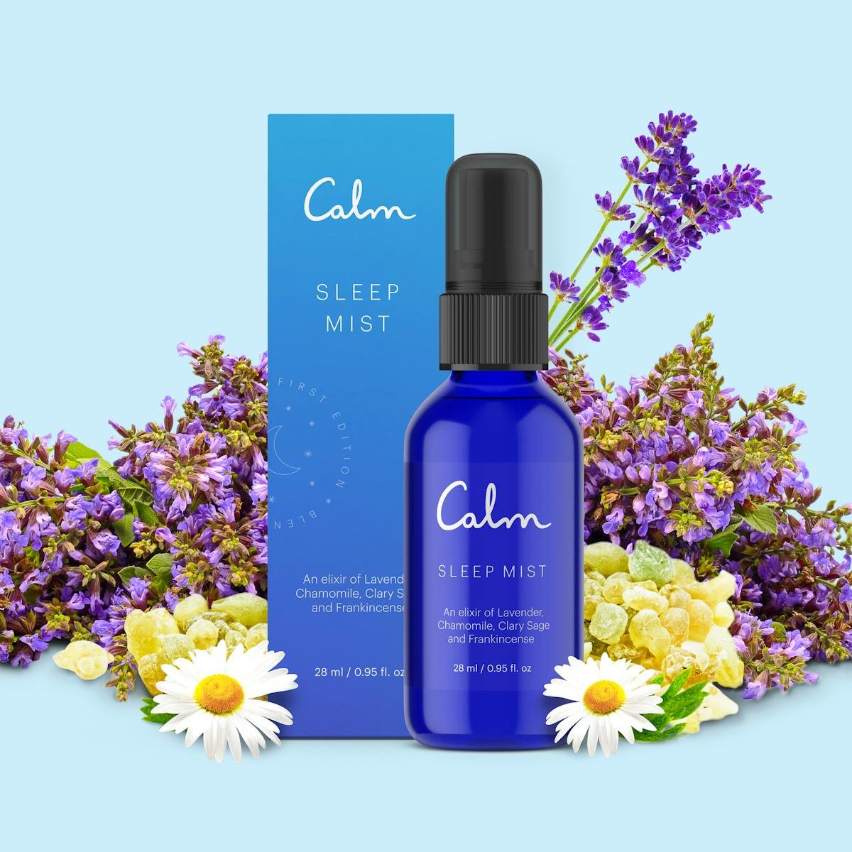 Calm — guided meditation session view