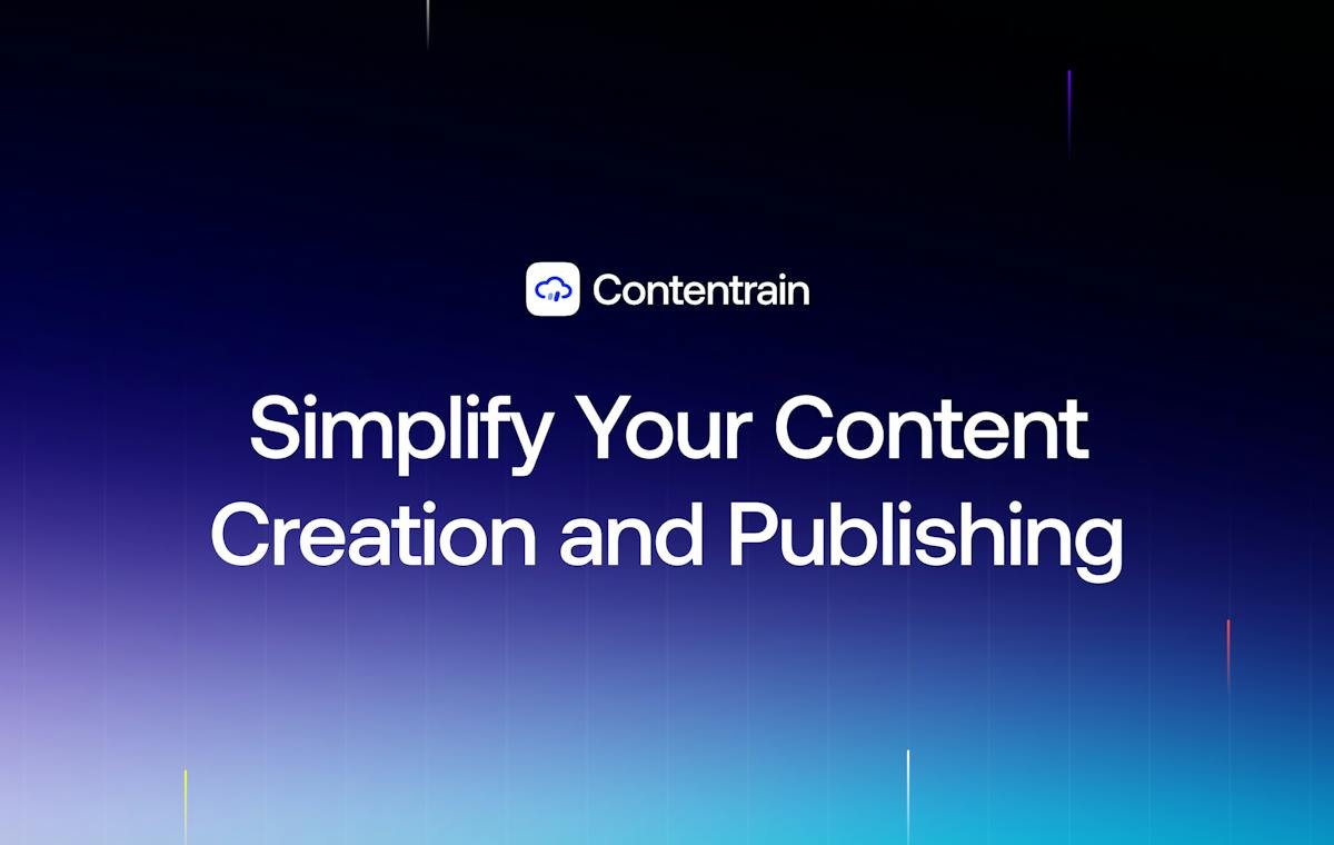 Contentrain — AI-assisted content studio