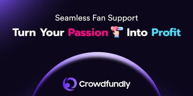Crowdfundly — creator hub page view