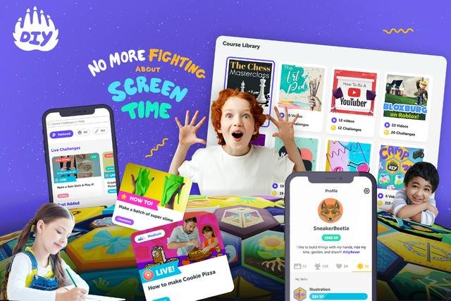 DIY — kids skill-building project gallery