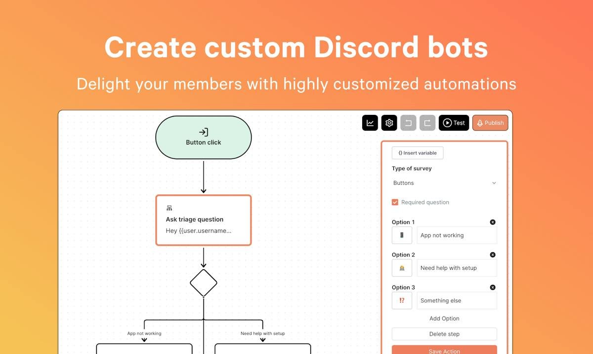 Dots — community automation flow builder
