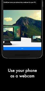 DroidCam — phone as a webcam for PC