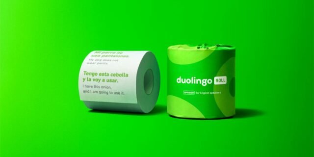 Duolingo — lesson exercise view