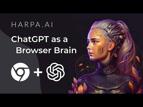 HARPA AI — browser copilot command panel