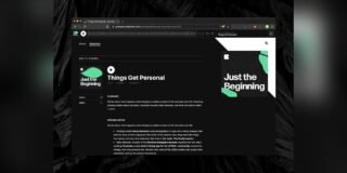Kickstarter — project campaign page view