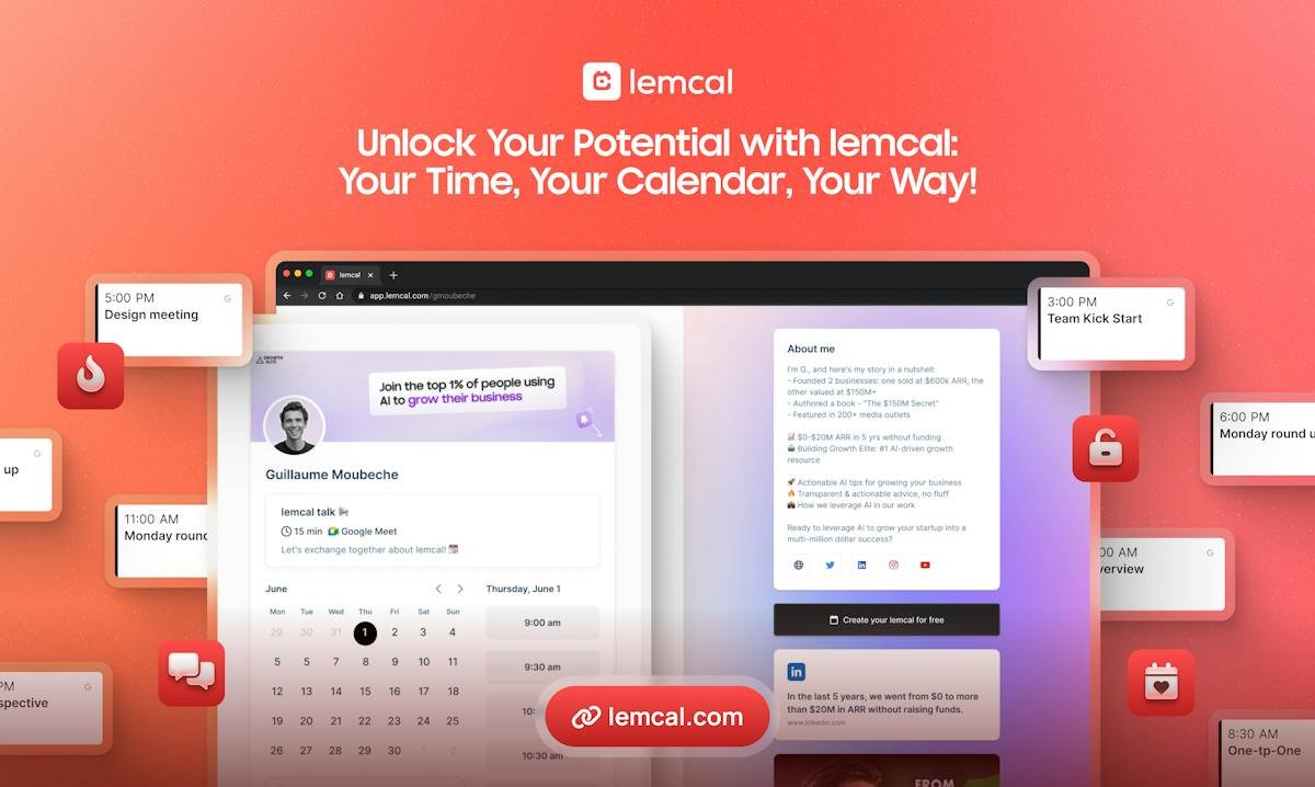 lemcal — meeting booking page view
