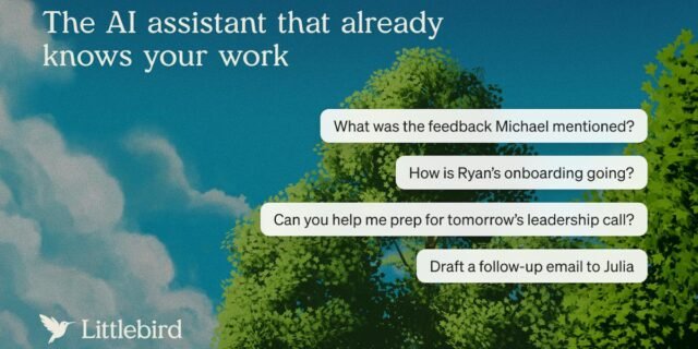 Littlebird — project memory and context view