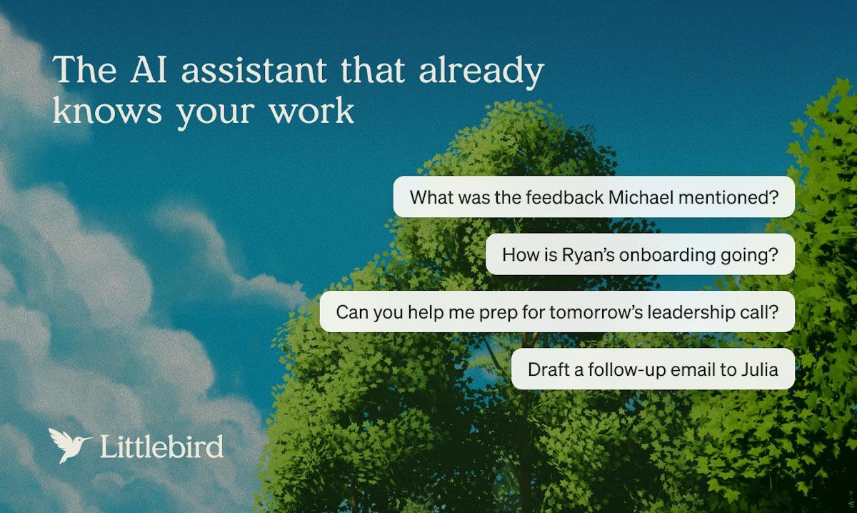 Littlebird — project memory and context view