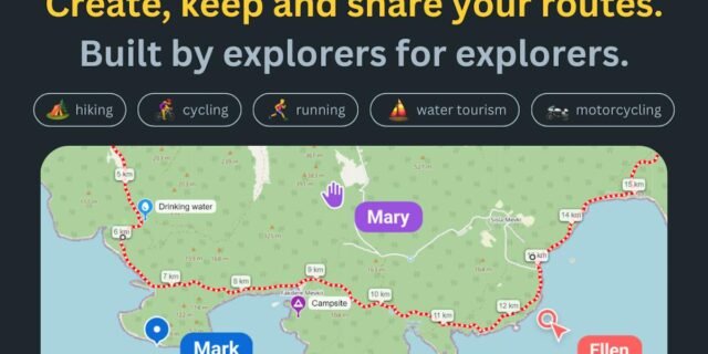MapMagic — collaborative route planning with elevation profile