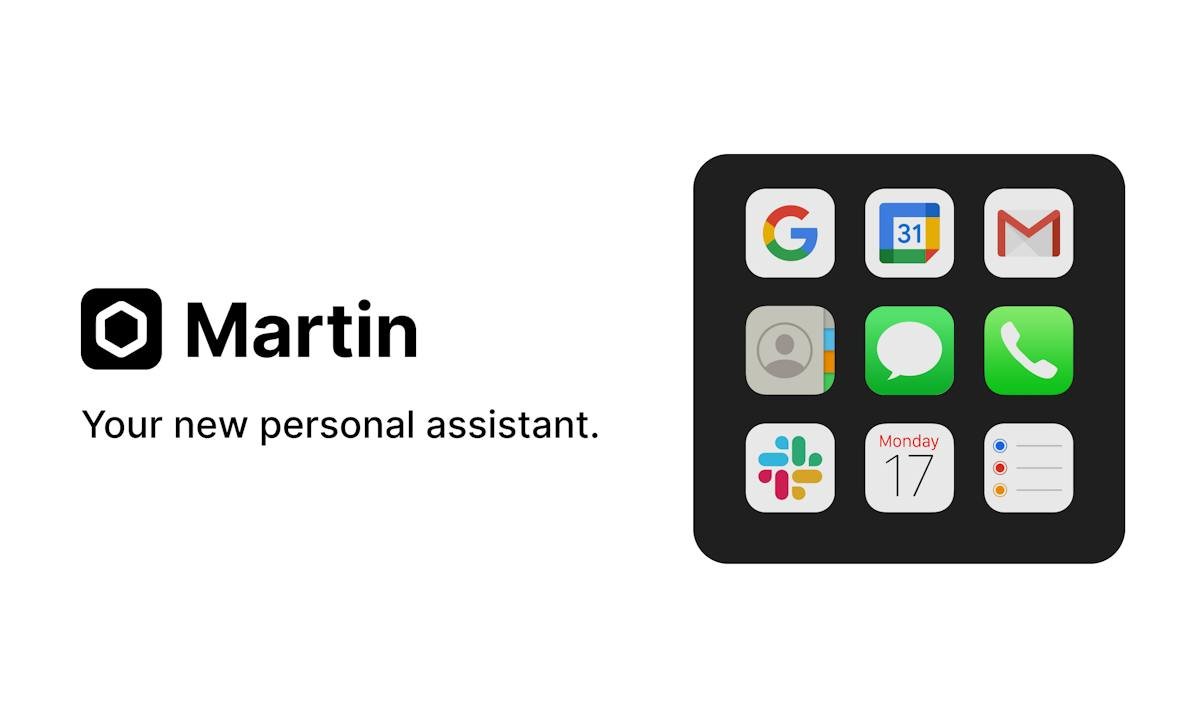 Martin — AI assistant calendar and inbox view