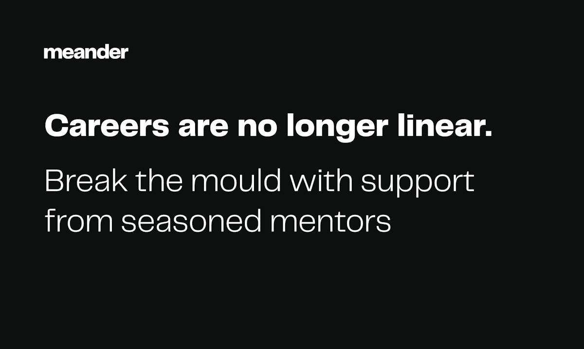 Meander — mentor matching view
