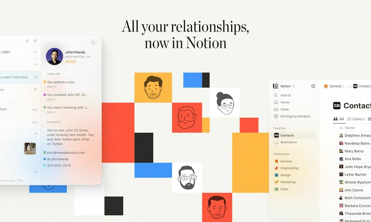 Mesh — unified contacts and relationship view