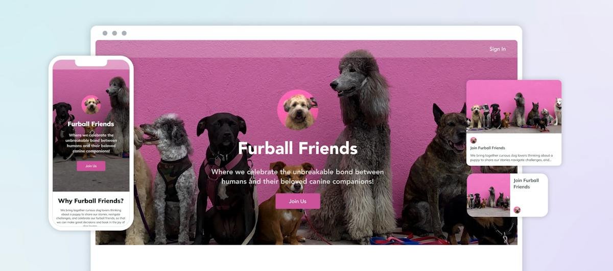 Mighty Networks — branded community website