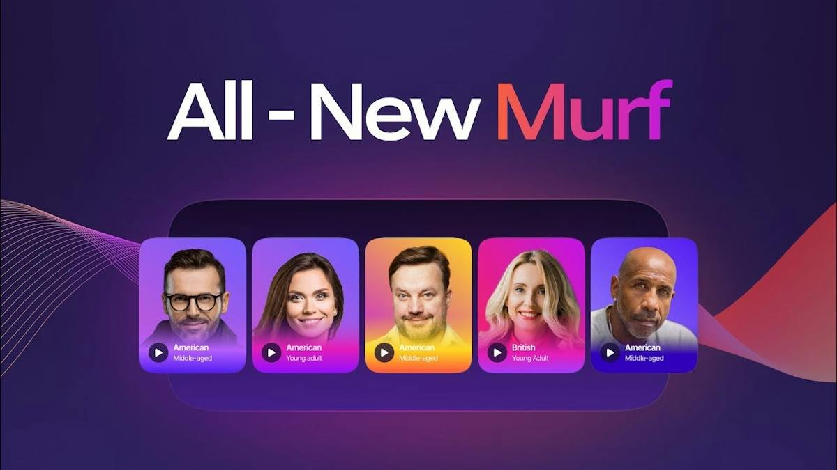 Murf AI — voiceover studio editor