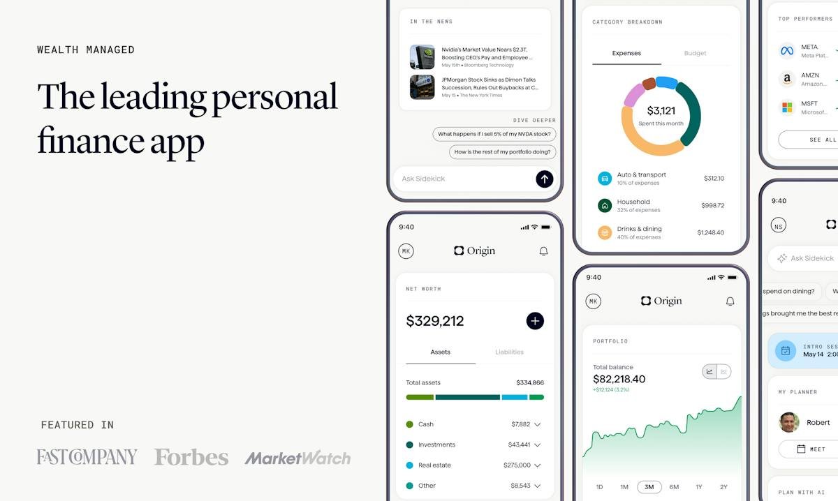 Origin — budgeting and investing dashboard
