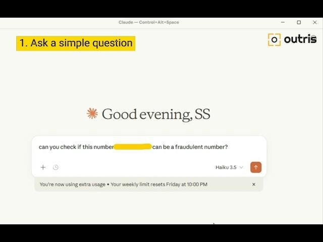 Outris — phone number investigation results