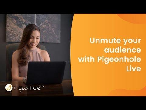 Pigeonhole Live — live Q&A and polls view