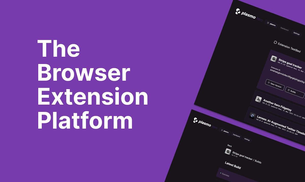 Plasmo — extension framework project structure