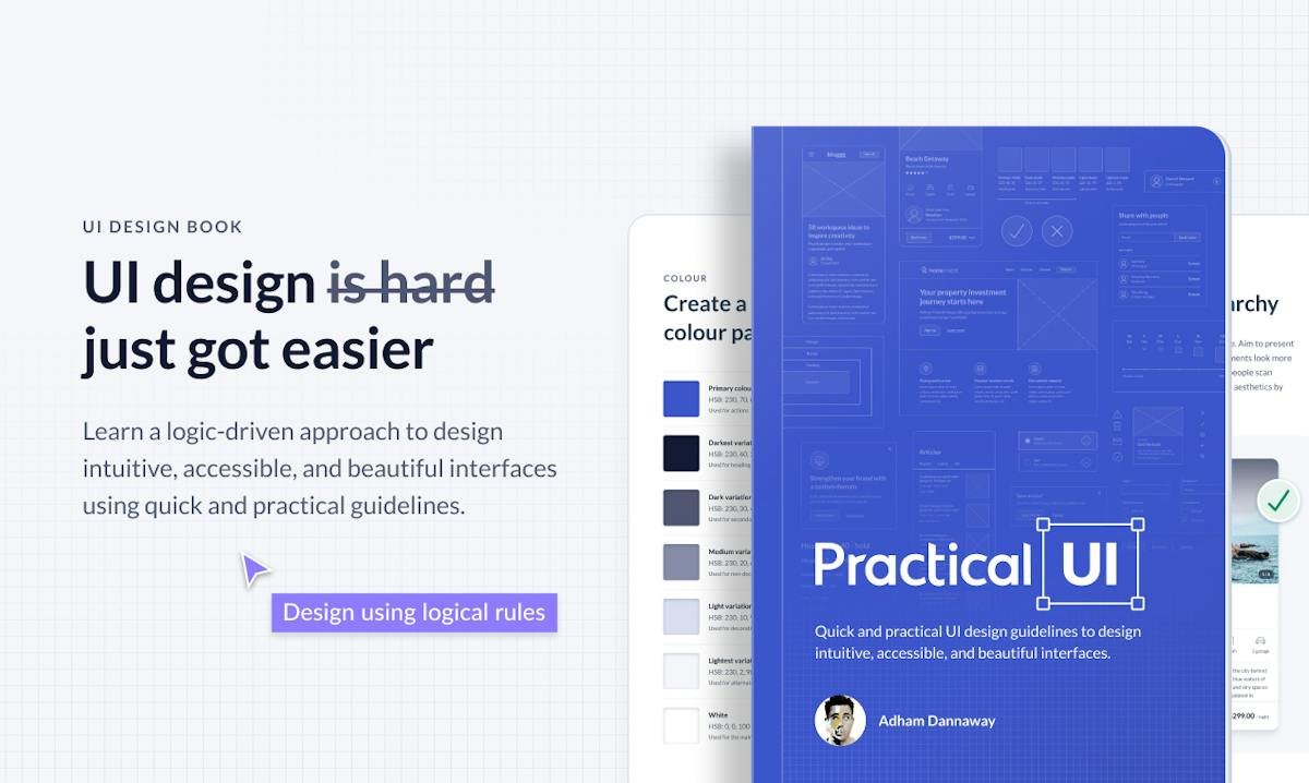 Practical UI — book cover