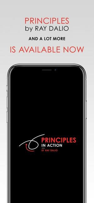 Principles for Success — book cover