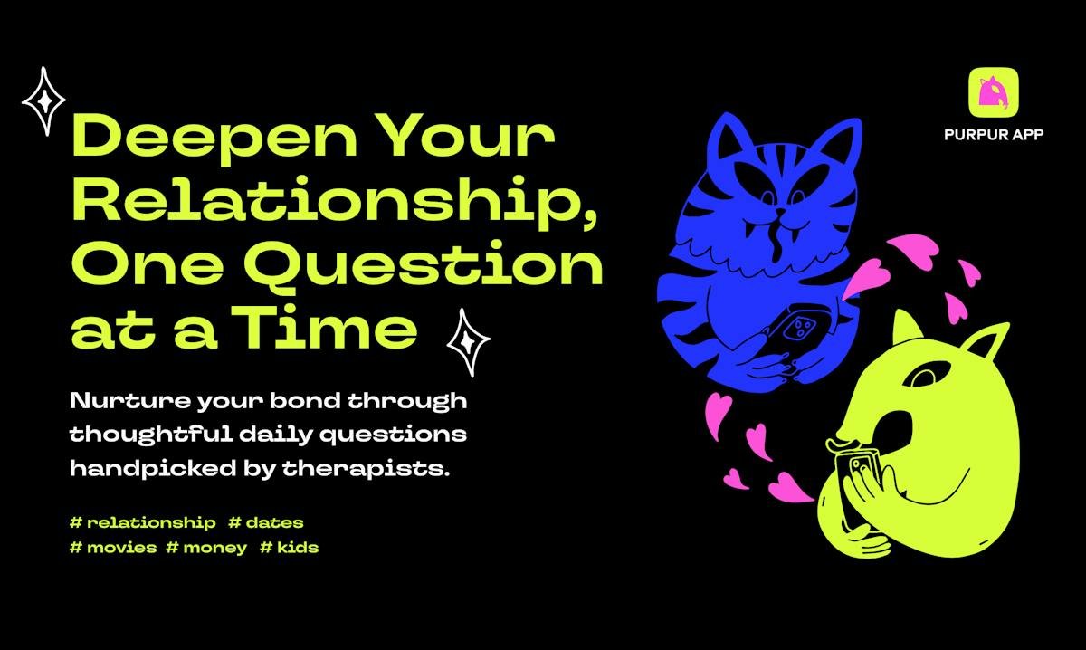 Purpur — relationship question prompt view