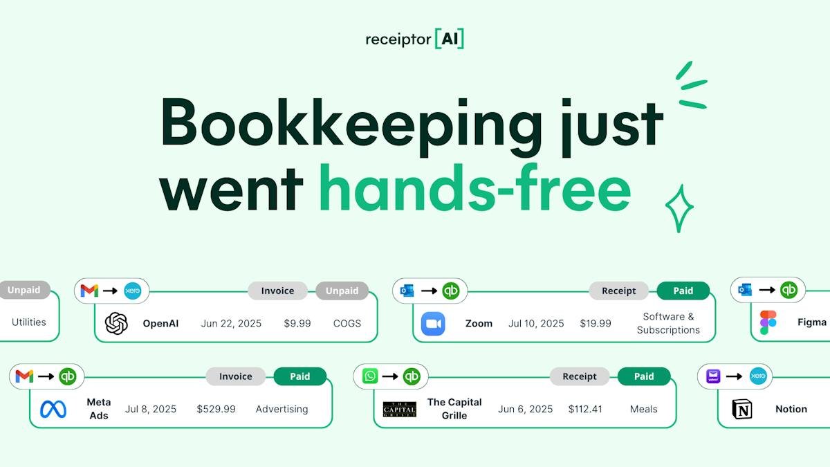 Receiptor AI — automated receipt and expense dashboard