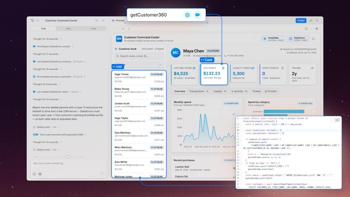 Retool — internal tool builder dashboard
