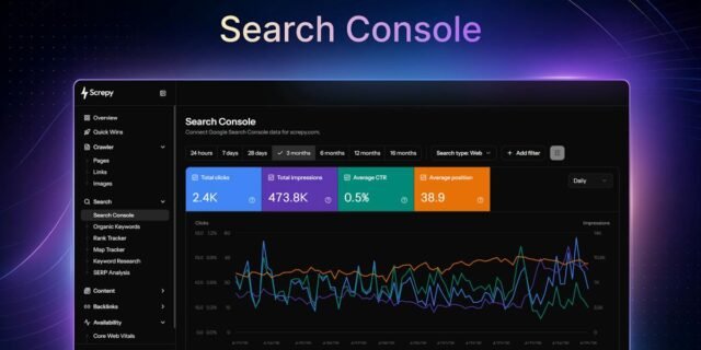 Screpy — technical SEO audit dashboard