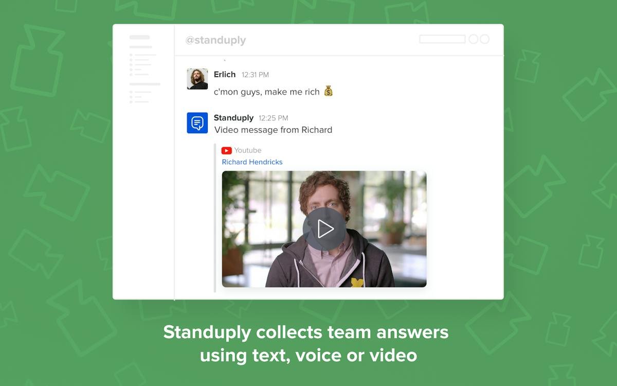 Standuply — async standup responses in Slack