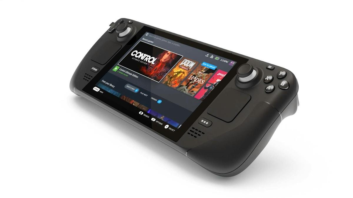 Steam Deck — handheld gaming PC with touchscreen